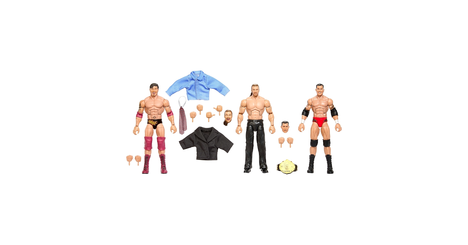 Amazon.com: Mattel WWE Elite Evolution 3-Pack Action Figures